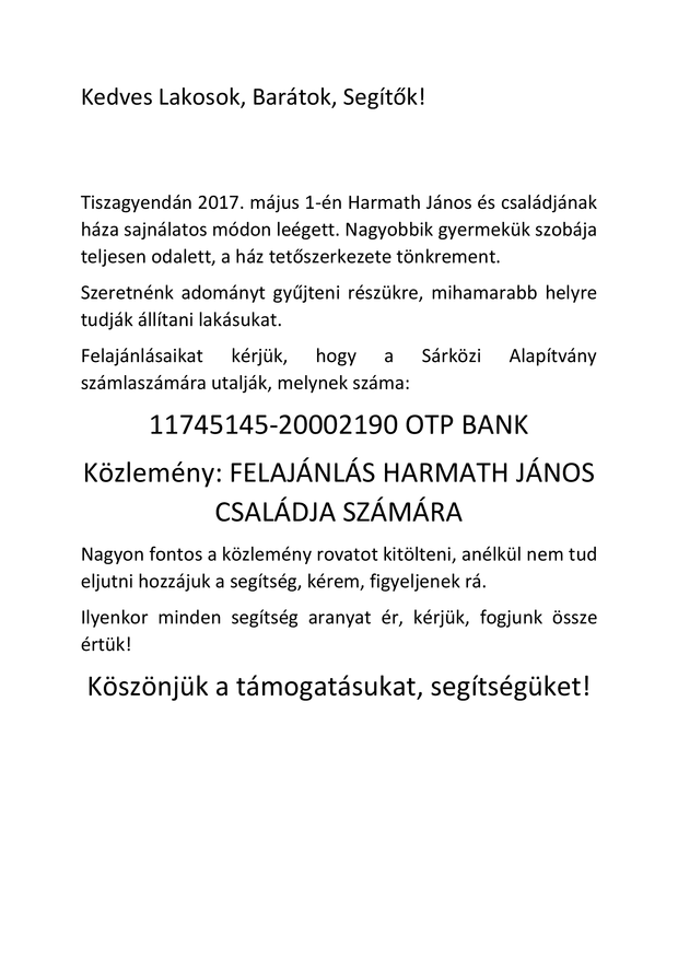 Adománygyűjtés