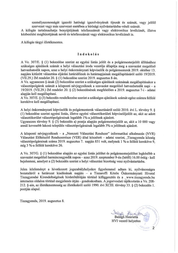 Határozat