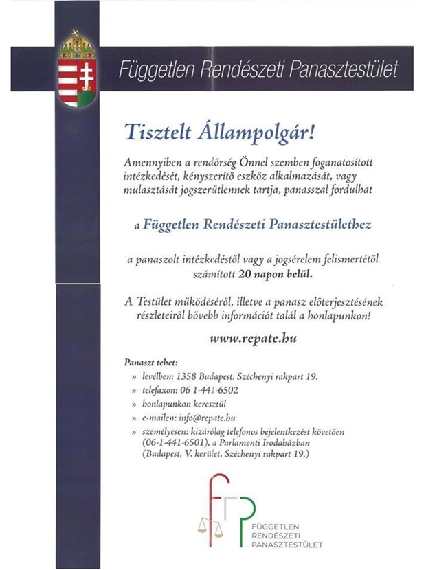 Független Rendészeti Panasztestület