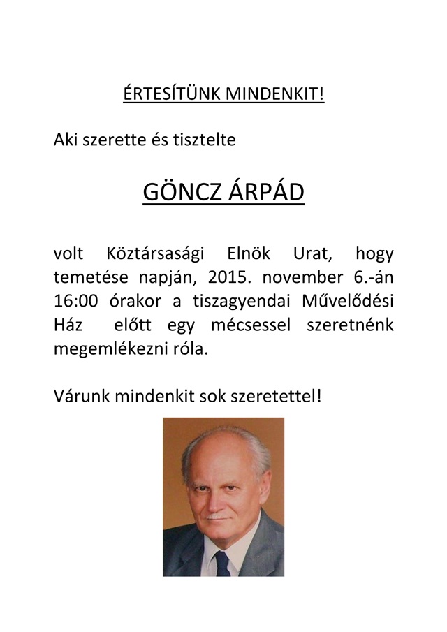Megemlékezés