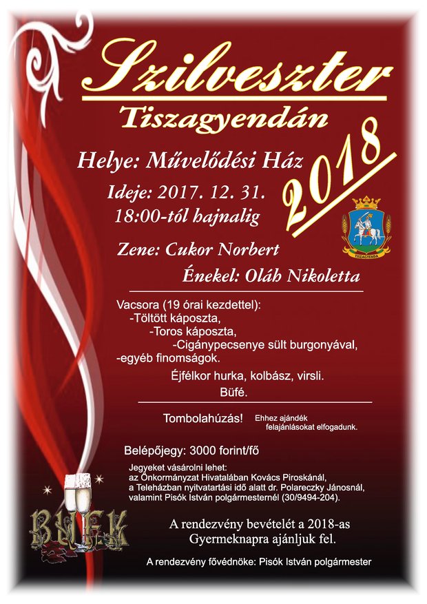 Szilveszter Tiszagyendán
