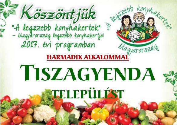 Tiszagyenda köszöntése